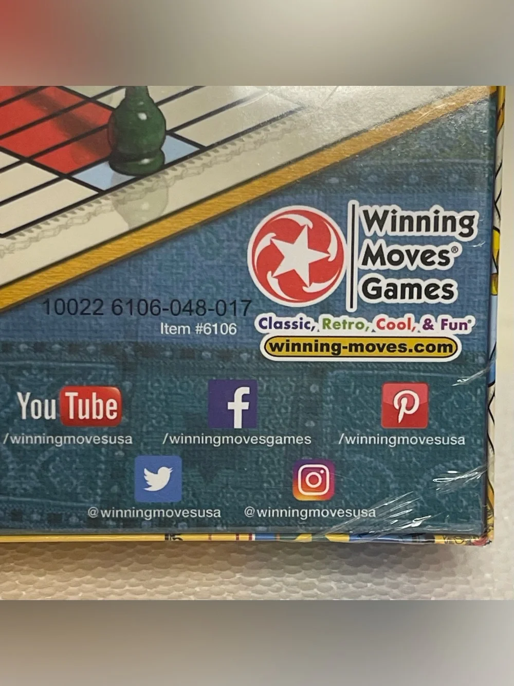 Parcheesi Royal Edition Board Game Vintage Classic Chase Race Capture 8+ Sealed